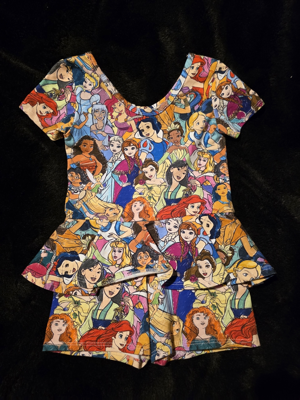 Wild Rich Kids Princess Sketch Romper